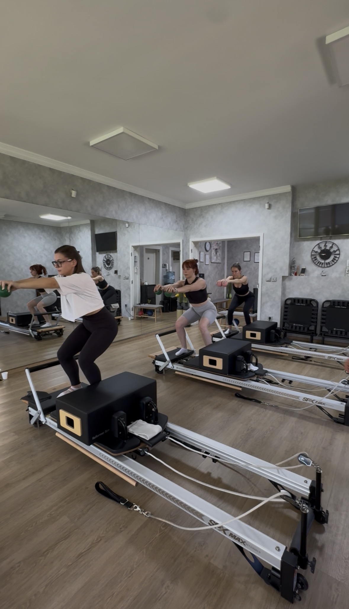 Reformer pilates vežba u N Tanz studiju